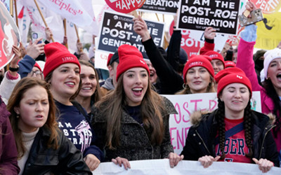 AT MARCH FOR LIFE, A JUBILANT CROWD PREPARES FOR STATE-LEVEL FIGHTS
