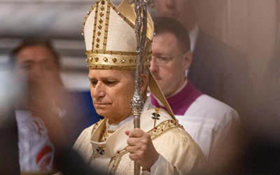 THIS EASTER, AN AMERICAN POPE CONFRONTS AN AMERICAN WAR