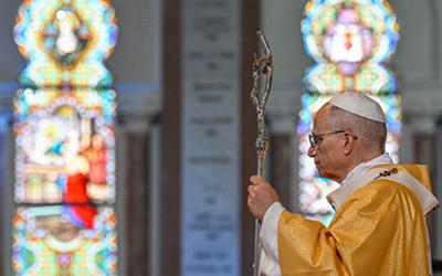 POPE LEO SAID HE IS NOT A POLITICIAN. HIS AFRICA TRIP SHOWS JUST THAT