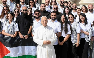MAGA PUSHES BACK AS POPE LEO XIV DEFENDS PALESTINIANS UNDER SIEGE IN THE WEST BANK